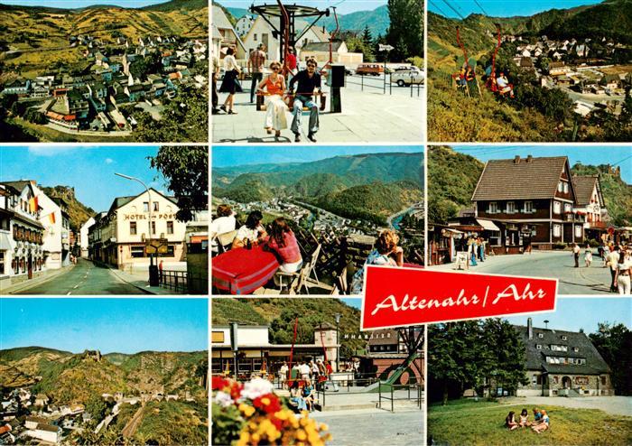 Altenahr Panorama Ahrtal Sesselbahn Burg Are Jugendherberge