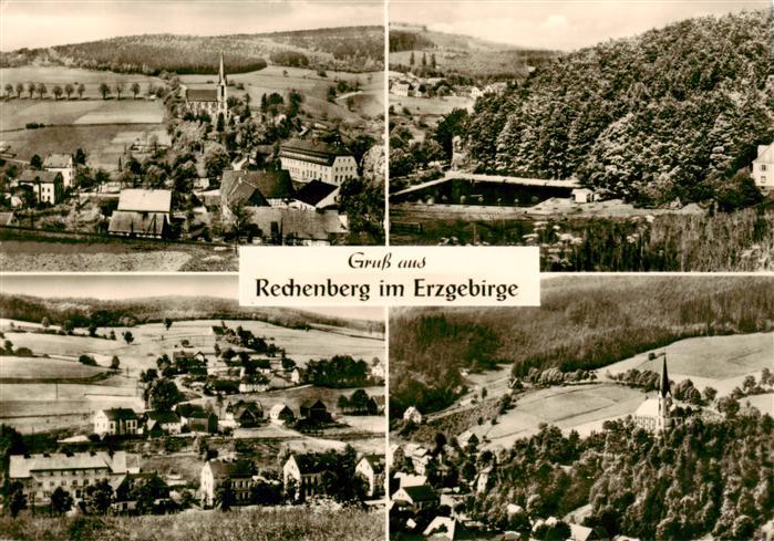 Rechenberg -Bienenmuehle Osterzgebirge Panorama Landschaft