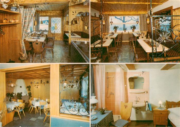 Klein-Suentel Bad Muender Gaststaette Pension Zur schoenen Aussicht Gastraeume