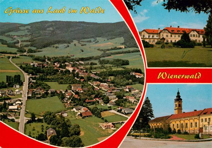 Laab Walde Fliegeraufnahme Rehazentrum und Reitklub St Koloman