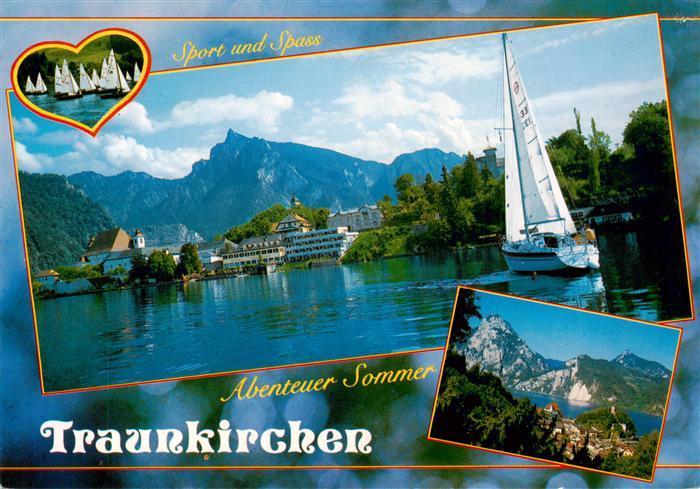 Traunkirchen AT Panorama am Traunsee