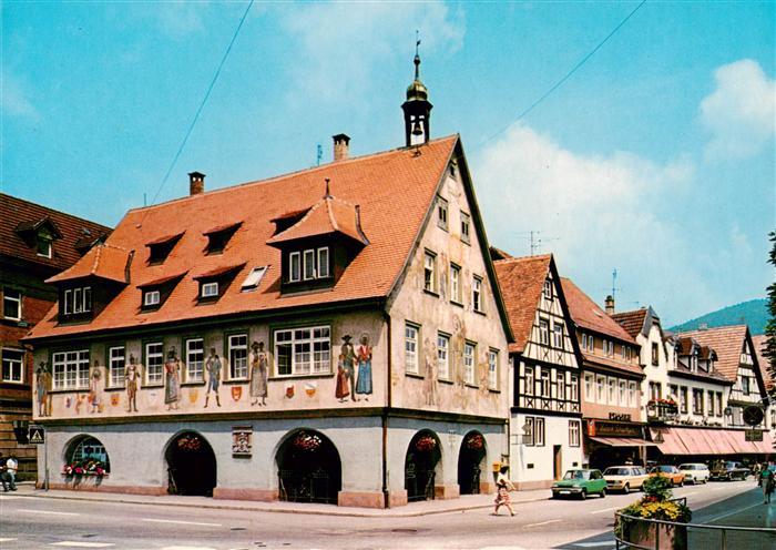 Haslach Kinzigtal Rathaus Ortsmotiv