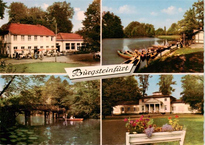 Burgsteinfurt Fuerstl Bagno Gaststaetten Ruderboote
