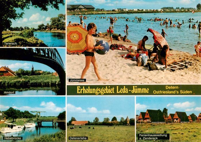 Detern Terwisch Amdorf Hebebruecke Juemmesee Detenerlehe Ferienhaussiedlung am Z