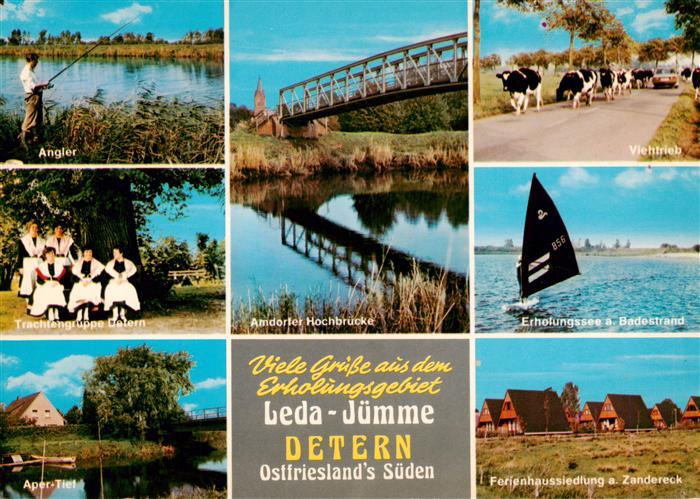 Detern Angler Trachtengruppe detern Aper Tief Amdorfer Hochbruecke Viehtrieb Bad