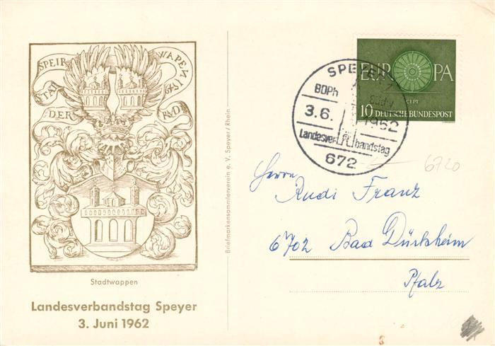 Speyer Rhein Stadtwappen