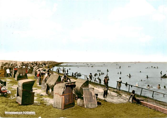 Tossens Nordseebad Strandpartie