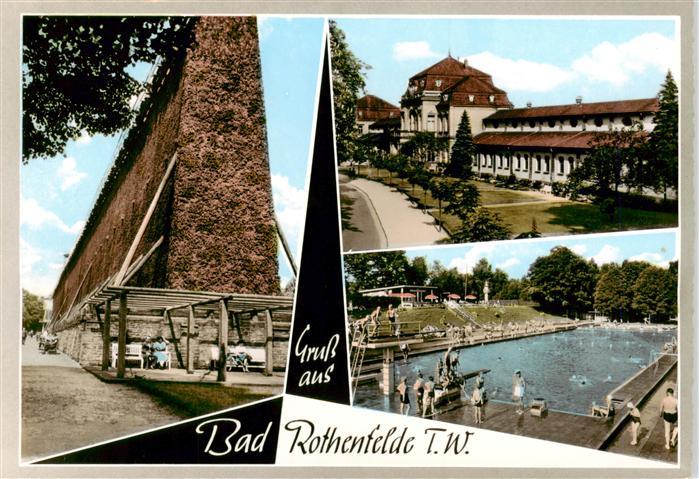 Bad Rothenfelde Gradierwerk Kurhaus Schwimmbad