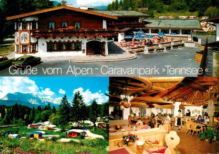 Klais-Kruen Alpen Caravanpark Tennsee Camping Gastraum
