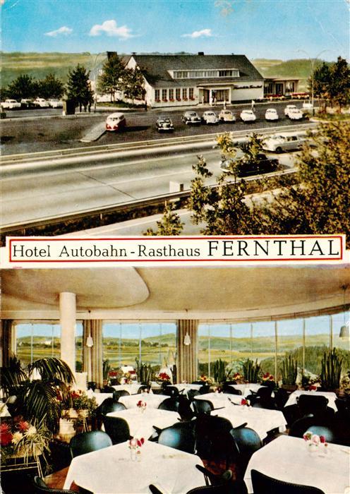 Neschen Rheinland Odenthal Hotel Autobahn Rasthaus Fernthal Gastraum