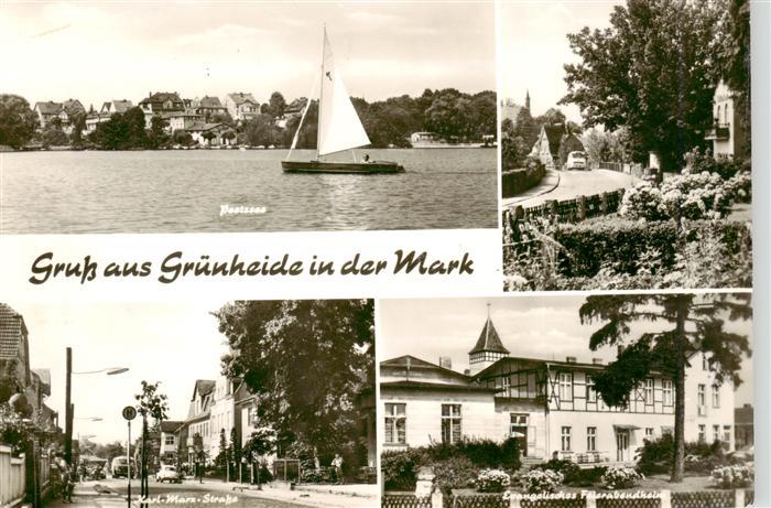 Gruenheide Mark Peetzsee Karl Marx Strasse Ev Feierabendheim