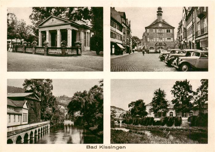 Bad Kissingen Maxbrunnen Marktplatz Saalepartie Regentenbau