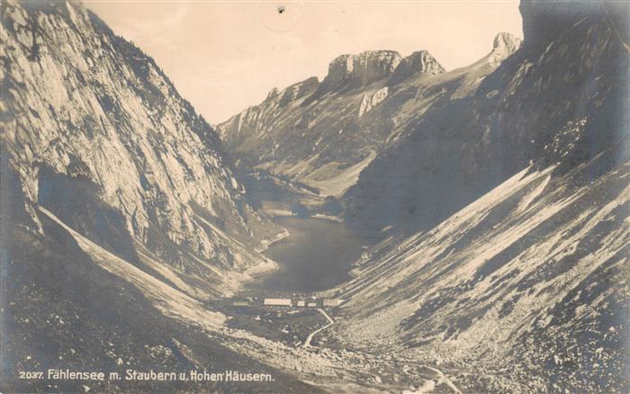 Faehlensee IR mit Staubern und Hohen Haeusern