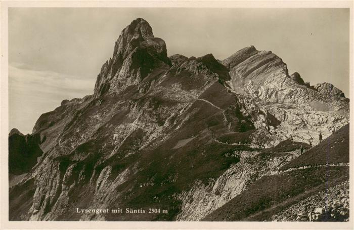 Lysengrat Altmann IR mit Saentis