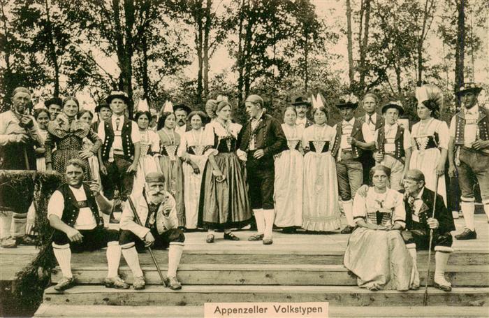 Appenzell IR Appenzeller Volkstypen