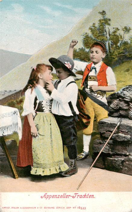 Appenzell IR Appenzeller Trachtenkinder