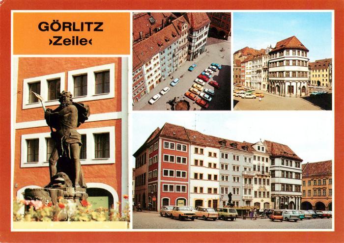 Goerlitz  Sachsen Zeile Teilansichten
