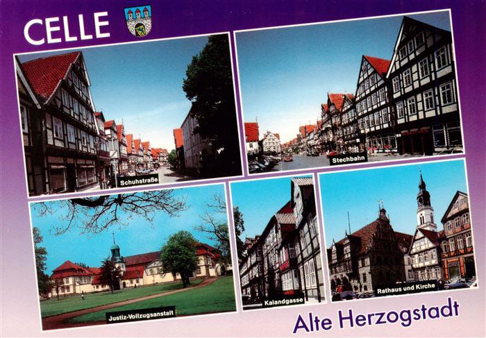 Celle  Niedersachsen Schuhstrasse Stechbahn Justiz Vollzugsanstalt Kalandgasse R