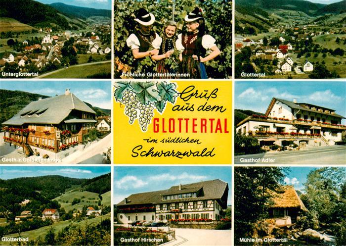 Glottertal Schwarzwald Panorama Glottertaelerinnen Gasthaus zum Goldenen Engel G