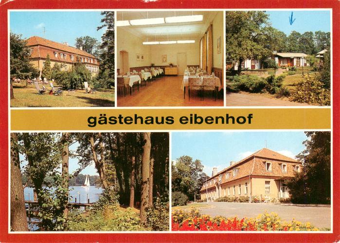 Pieskow Bad Saarow Gaestehaus Eibenhof Gastraum Seepartie Park