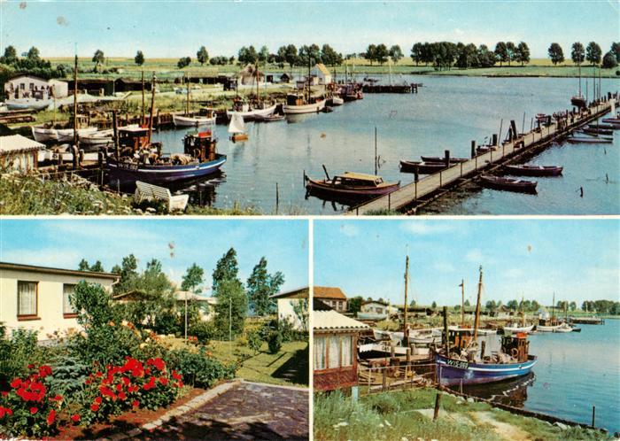 Kirchdorf Poel Fischerhafen am Kirchsee Schwarzer Busch Bungalows Hafen