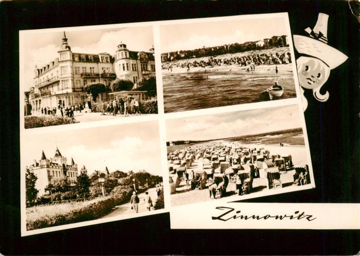 Zinnowitz Ostseebad Hotel Strand Promenade