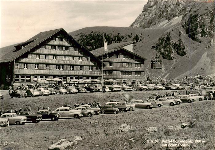 Schwaegalp AR Buffet Saentis Schwebebahn