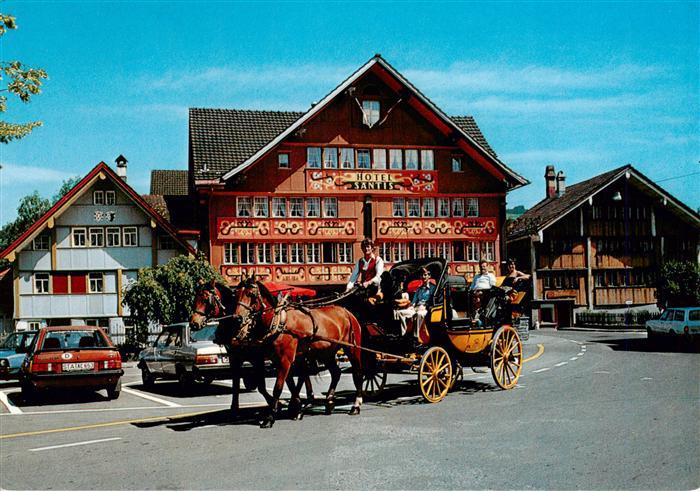 Appenzell IR Postkutschenromantik Hotel Saentis