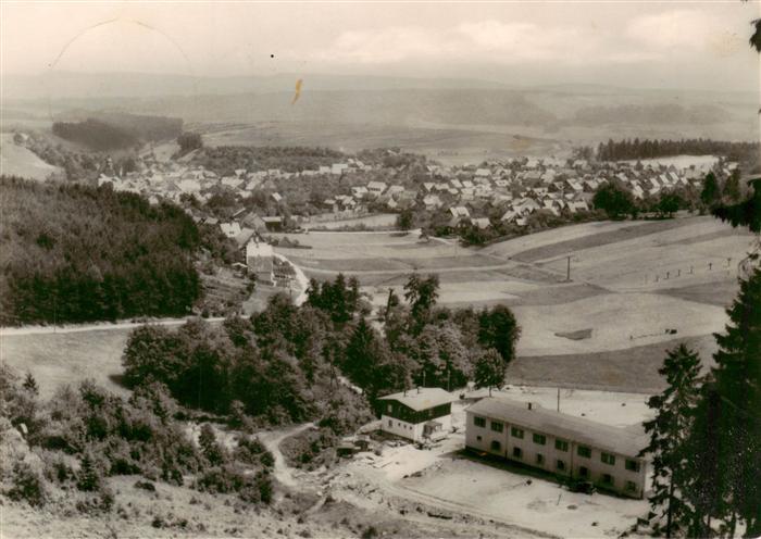 Frankenhain Thueringen Panorama