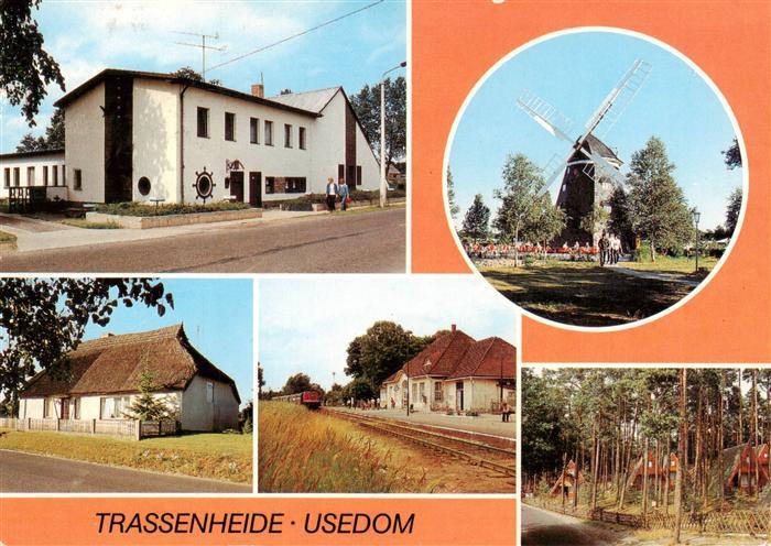 Trassenheide Usedom Gaststaette Seeklause Muehle Jugenderholungszentrum Fischerh