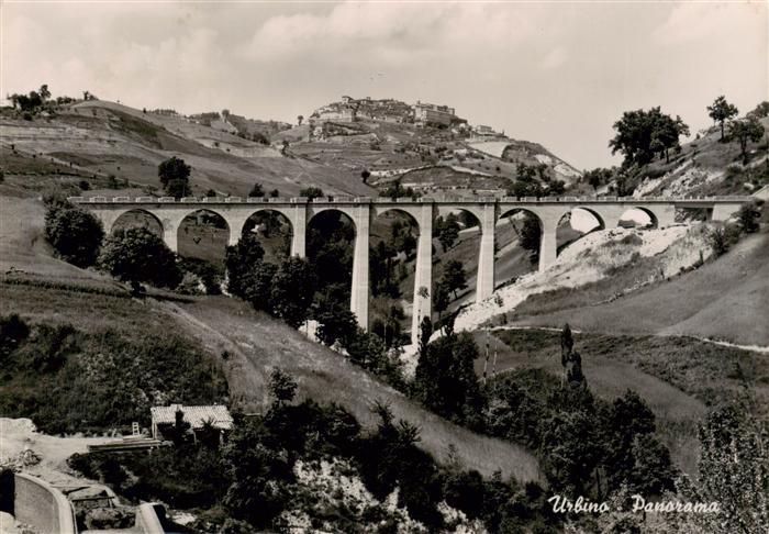 Urbino Marche IT Panorama Viadukt
