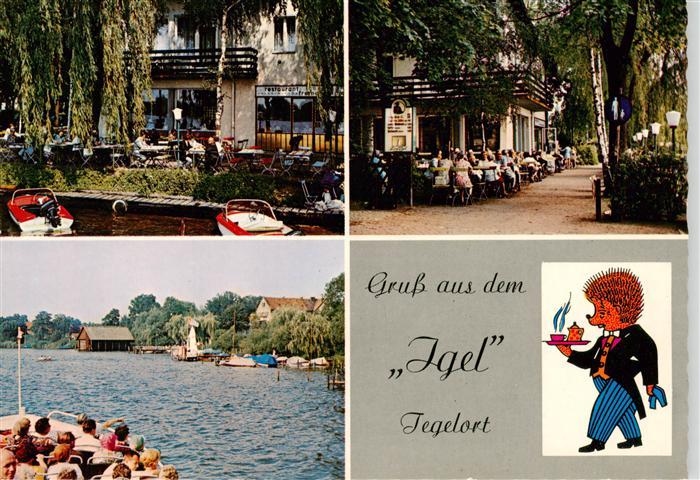 Tegelort Berlin Restaurant zum Igel Gartenterrasse Panorama