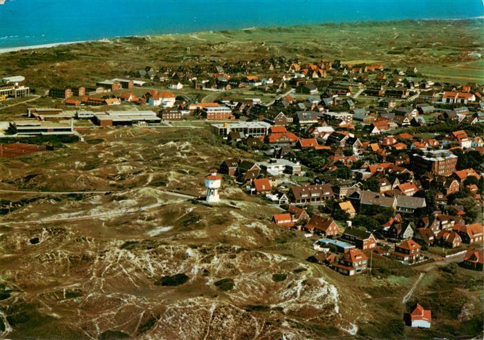 Langeoog Nordseebad Fliegeraufnahme