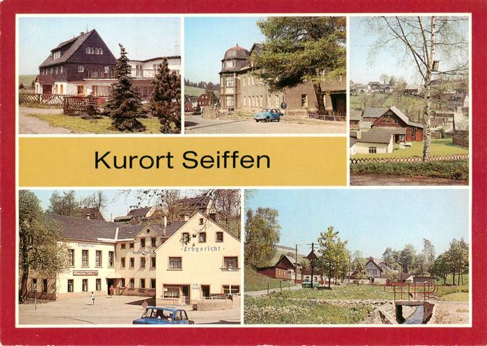 Seiffen Erzgebirge Ferienheim Dachsbaude Erzgeb Spielzeugmuseum Teilansicht HOG