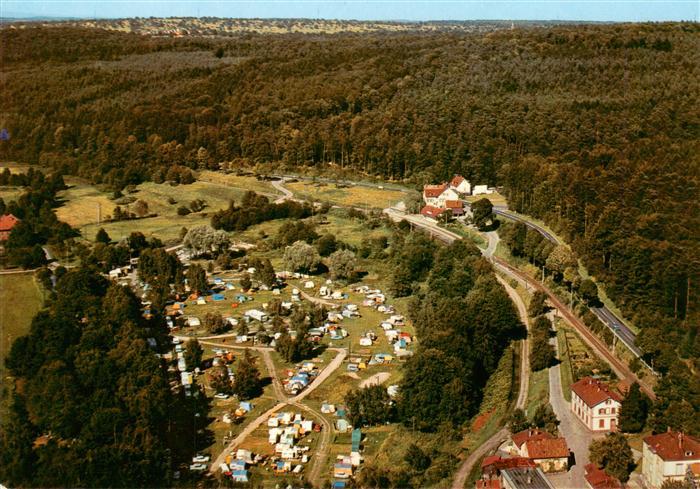Neurod Reichenbach Waldbronn BW Ferien Campingplatz Albgau Fliegeraufnahme