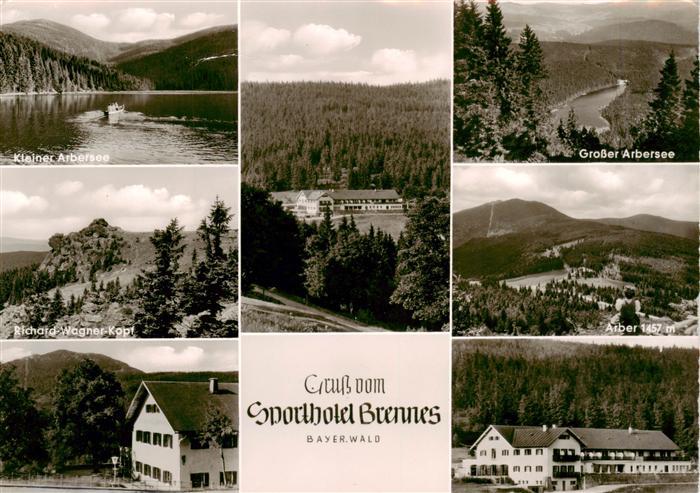 Arber Gebirge Bayerisch Eisenstein Bayern Kleiner Arbersee Grosser Arbersee Arbe