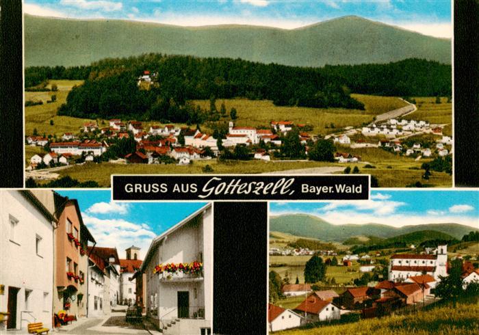 Gotteszell Panorama Ortspartie Ortsansicht