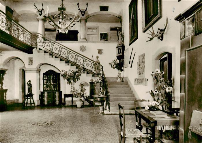 Mosbach Baden Schloss Hochhausen Treppenaufgang