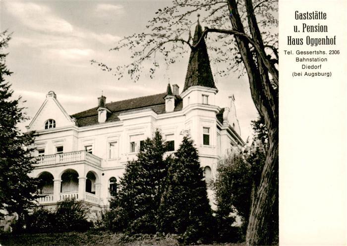Gessertshausen Gaststaette Pension Haus Oggenhof