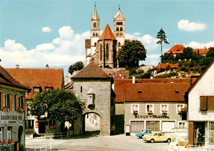 Breisach Rhein Blick zum Muenster