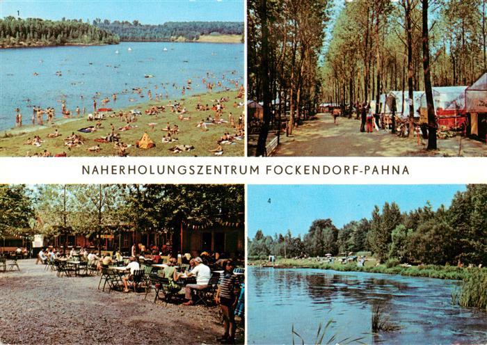 Pahna Fockendorf Bad Zeltplatz Fockendorf Konsum Stausee Gaststaette Badestrand