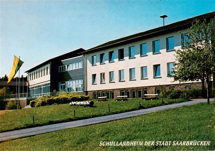 Weiskirchen Saar Schullandheim der Stadt Saarbruecken