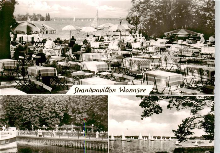 Wannsee Berlin Strandpavillon Wannsee Terrasse Segelregatta