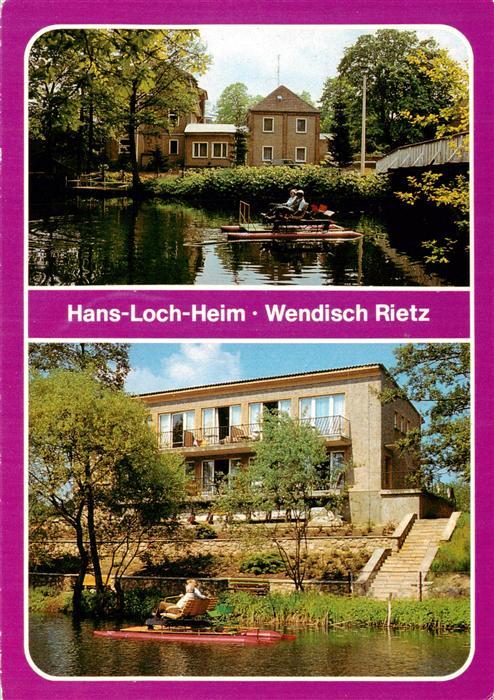 Wendisch Rietz Hans-Loch-Heim Tretboot