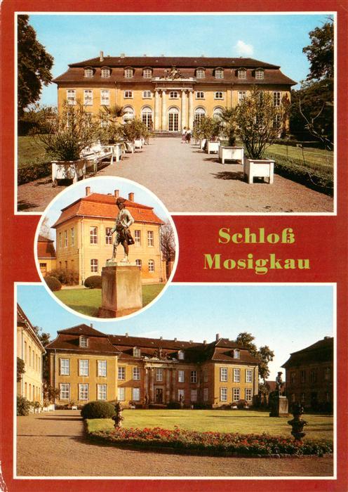 Mosigkau Staatliches Museum Schloss Denkmal Statue