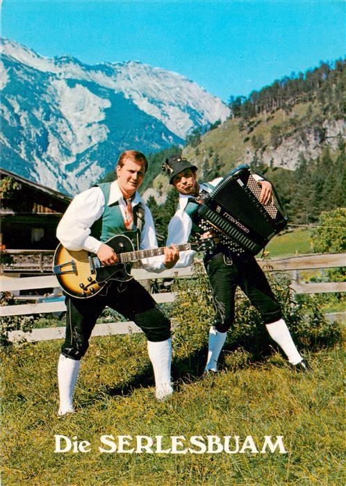 Rum Tirol Die Serlesbuam Musiker