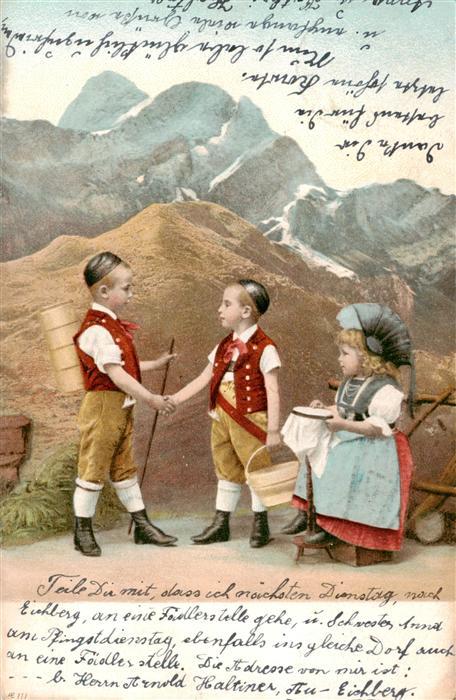 Trachten Schweiz Kinder