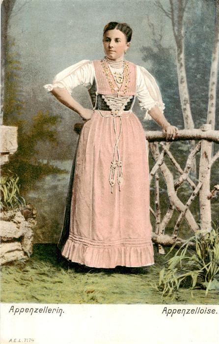 Trachten Schweiz Appenzellerin A.E.L. Nr. 7174