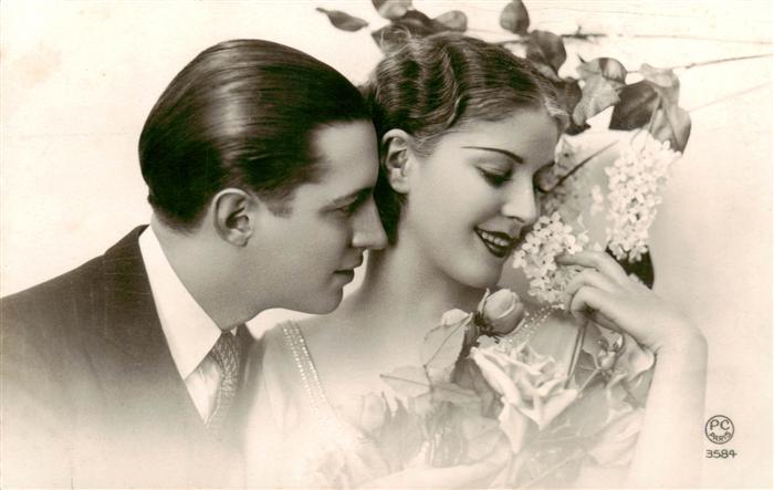 Foto PC Paris Nr. Nr. 3584 Liebespaar Frau Mann