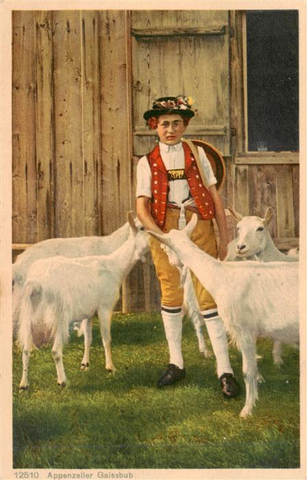 Trachten Schweiz Appenzeller Gaissbub